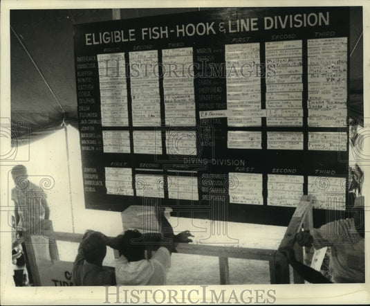 1968 Press Photo Grand Isle Tarpon Rodeo - nob24415 - Historic Images
