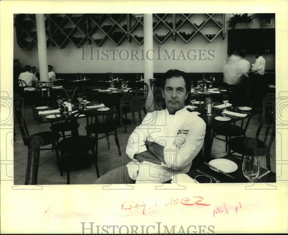 1994 Press Photo Kevin Graham opened his restaurant &quot;Graham&#39;s&quot; at Magazine St. - Historic Images