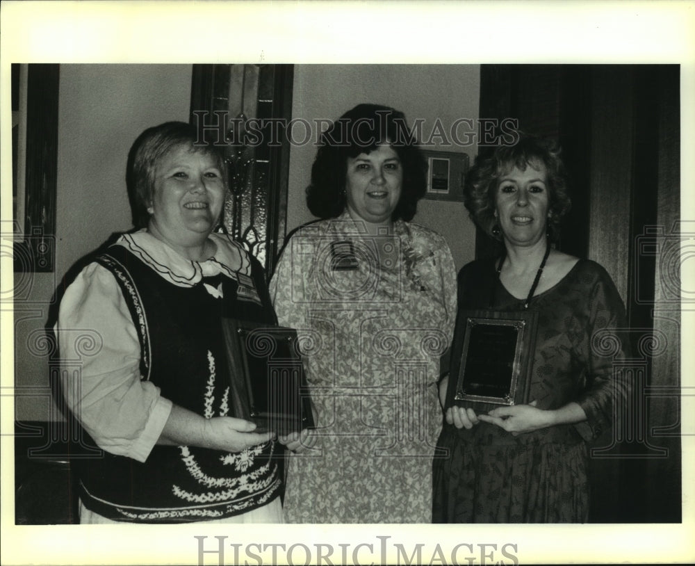 1989 Press Photo Honorees at St. Bernard Council Reading Association banquet - Historic Images