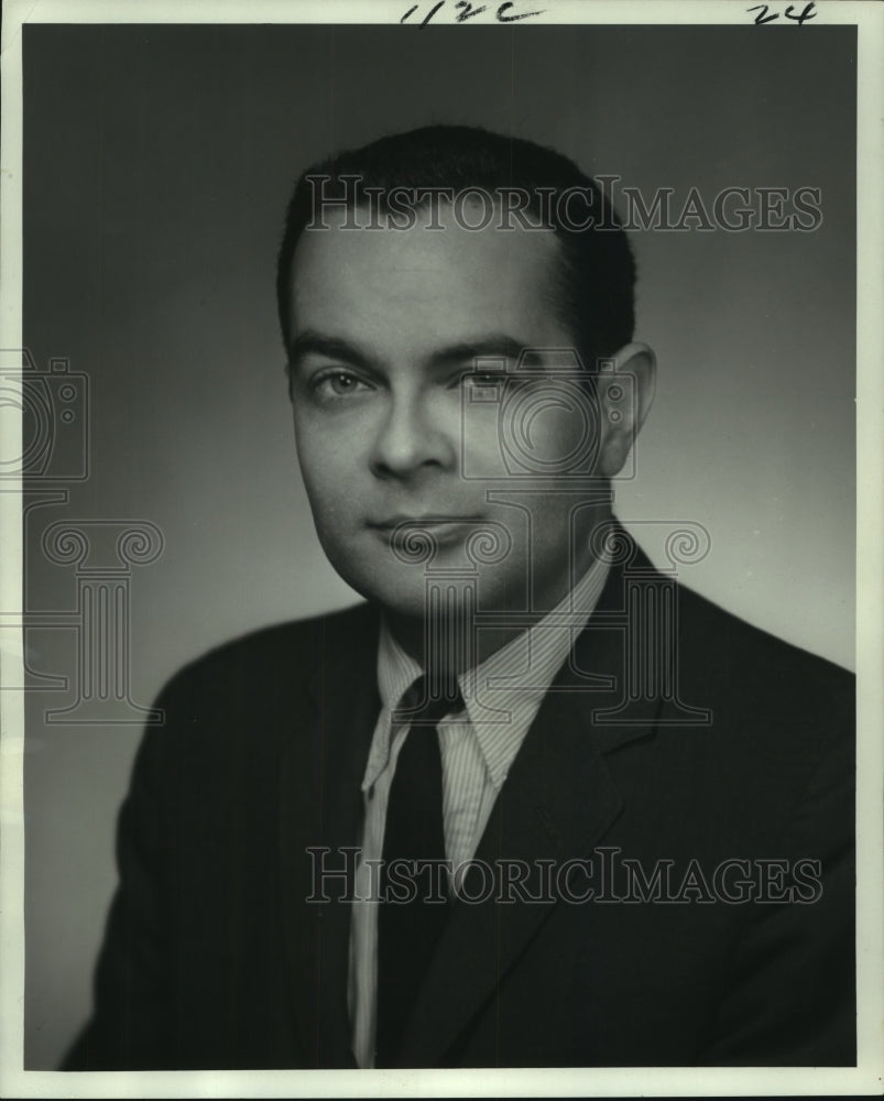 1969 John P. Godchaux, Chairman, Cultural Attractions Fund drive - Historic Images