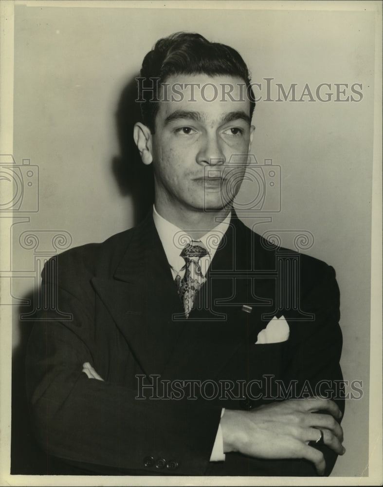 1960 Press Photo Alfonso Goday, Vice Consul for Venezuela in New Orleans. - Historic Images