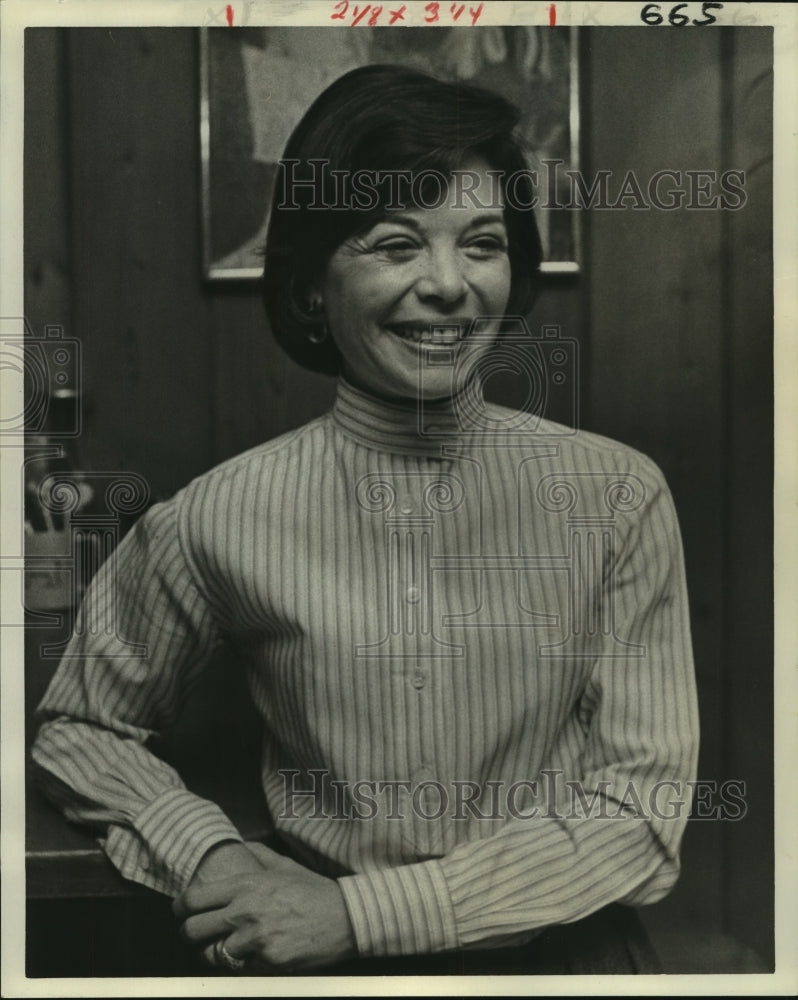 1976 Press Photo Renna Godchaux, a member of the City Planning Commission. - Historic Images