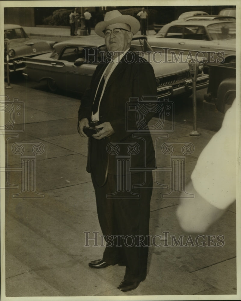 1961 Press Photo W.B. "Bill" Graham, investigator, state sovereignty commission-Historic Images