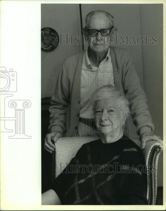 1991 Press Photo Dorothy and Harry Gist - nob24791 - Historic Images