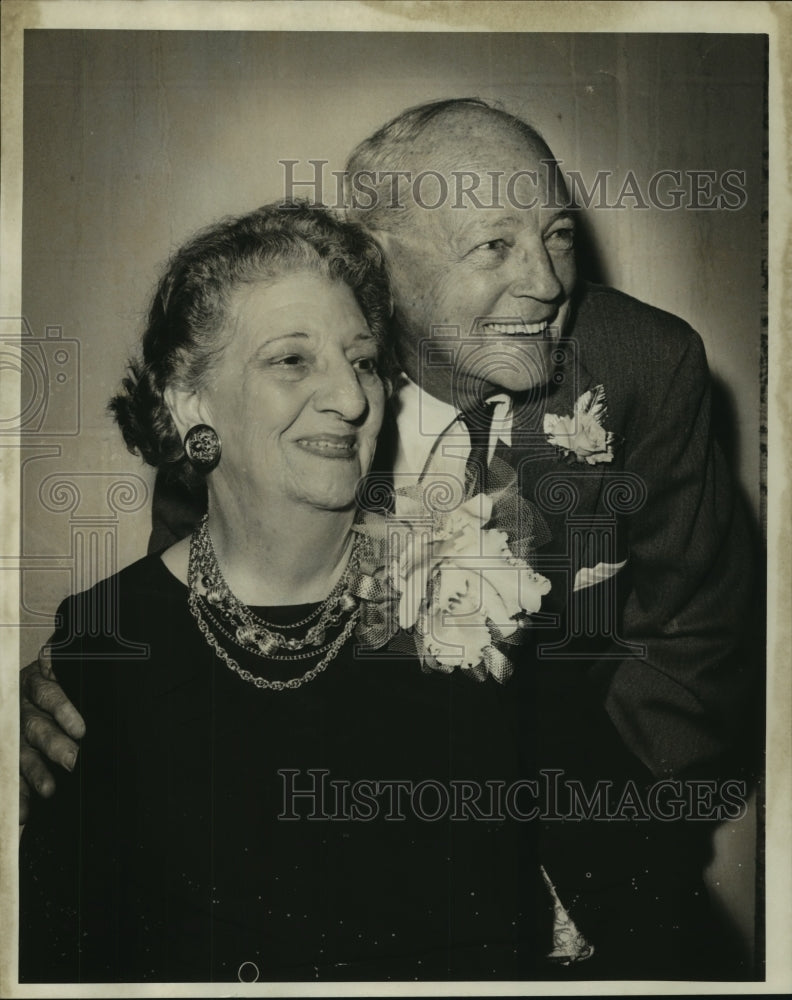 1968 Press Photo 50th wedding anniversary of Mr. and Mrs. John Geyser - Historic Images