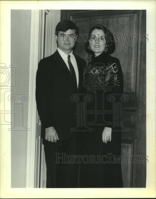 1989 Press Photo YMCA's President party - Clave and Madeline Gill - Historic Images