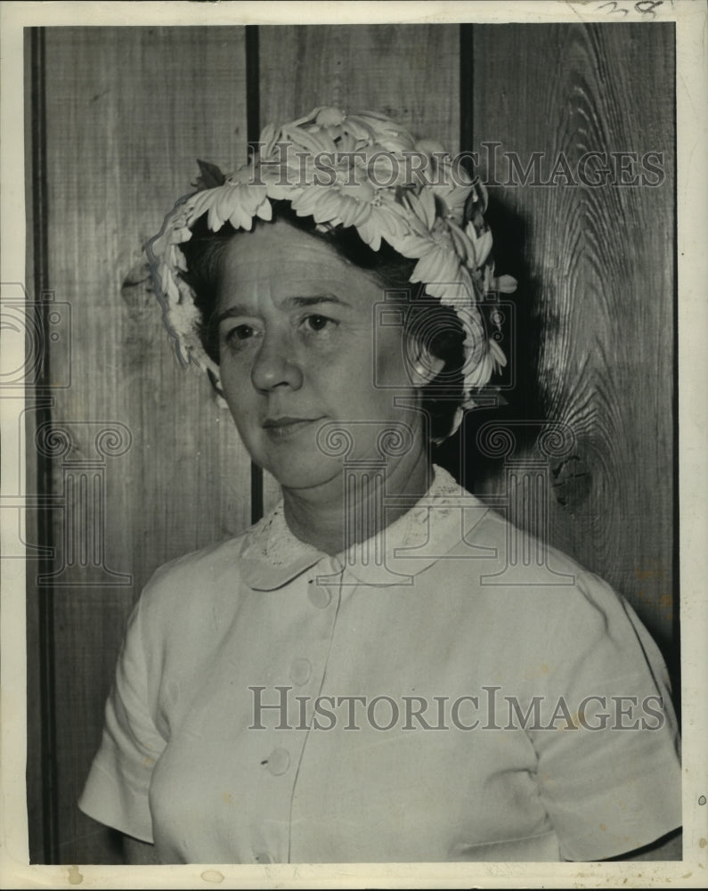1963 Mrs. Frederick Gisevius of the Philaristal of Loyola University-Historic Images