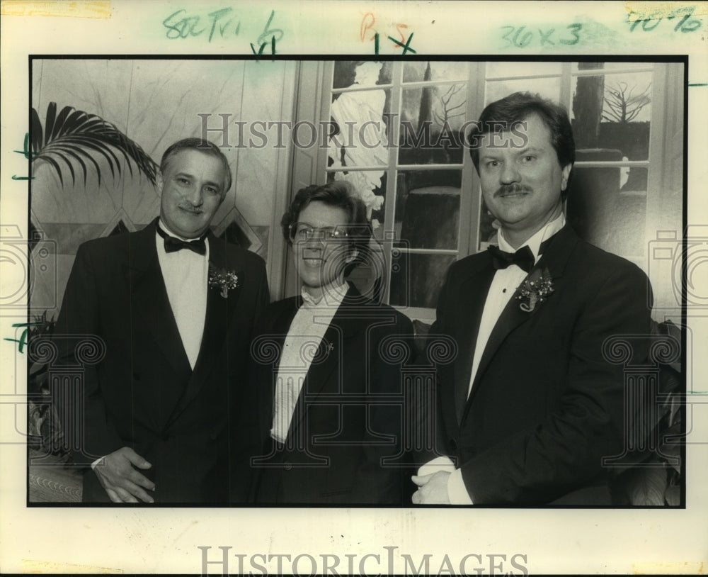 1991 Press Photo Guest of honors attending the Mercy Hospital Dinner - nob25039 - Historic Images