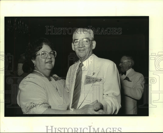1989 Press Photo Melba and Holly Grimm, Let's Dance Club dance - Historic Images