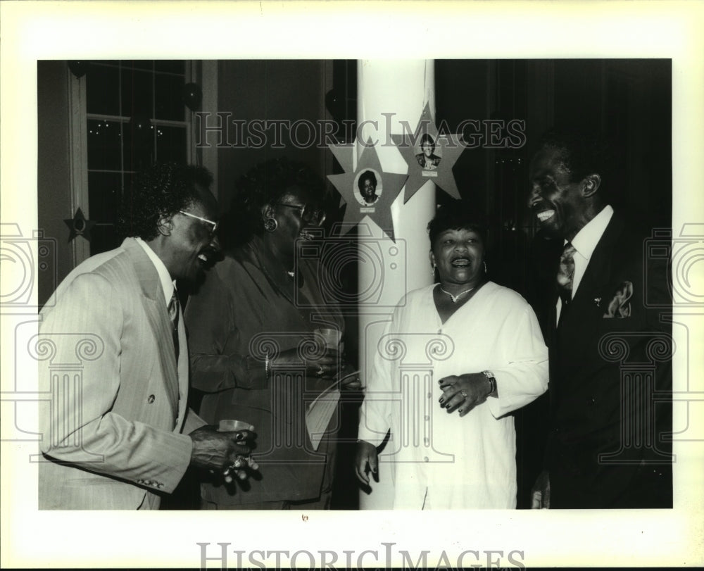 1993 Press Photo New Orleans Socialites at the Booker Party - Historic Images