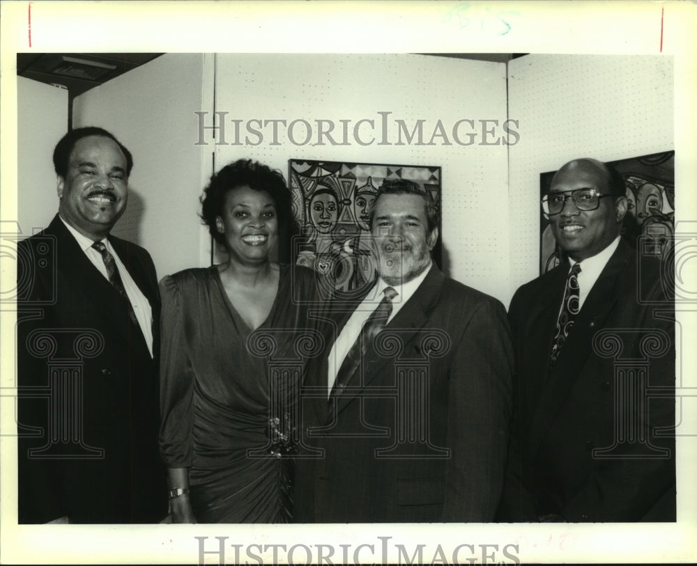 1993 Press Photo Southern University of New Orleans annual fund-raiser attendees - Historic Images