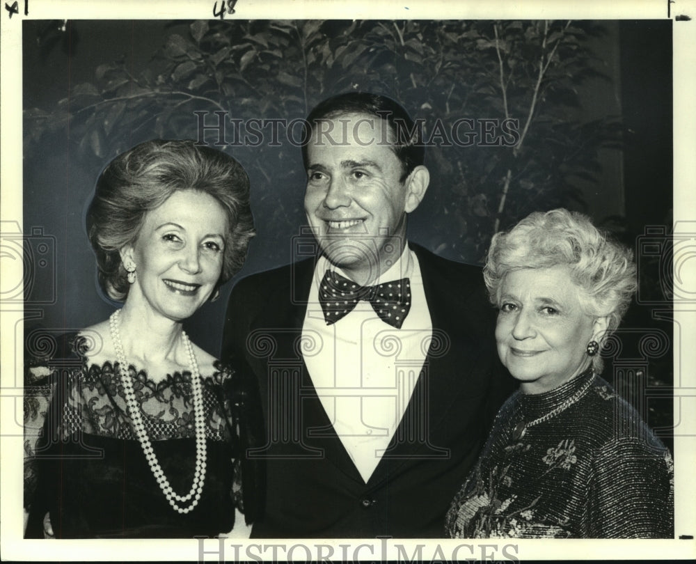 1988 Press Photo New Orleans Museum of Art-Major Donor Dinner Attendees - Historic Images