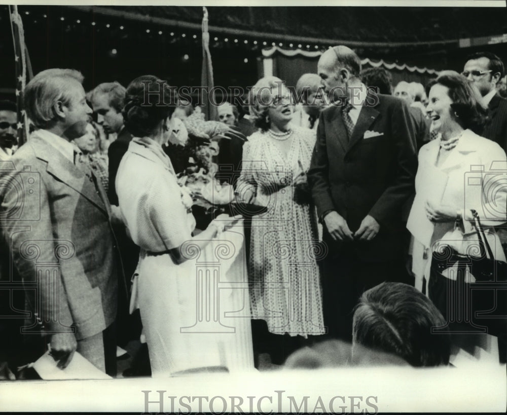 1976 Press Photo Valery Giscard d&#39;Estaing - nob25587 - Historic Images