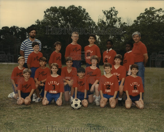 1989 Press Photo "Little Farms" Parish Champions- 11 & 12 year old division - Historic Images
