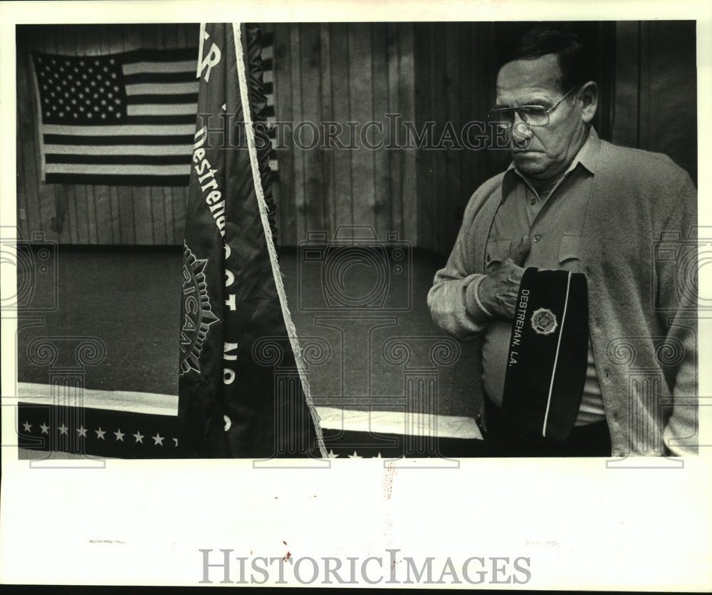 1988 Press Photo American Legion and American Legion Auxiliary Post 366- Program - Historic Images