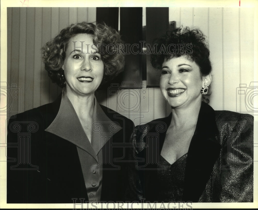 1992 Press Photo NOCCA attendees Sandy Iteld and Diane Glazer - Historic Images