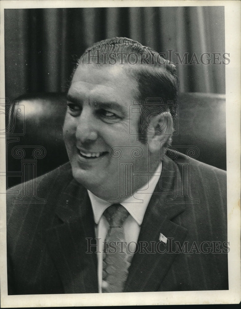 1970 Press Photo Police Chief Joseph Giarrusso - nob26140 - Historic Images