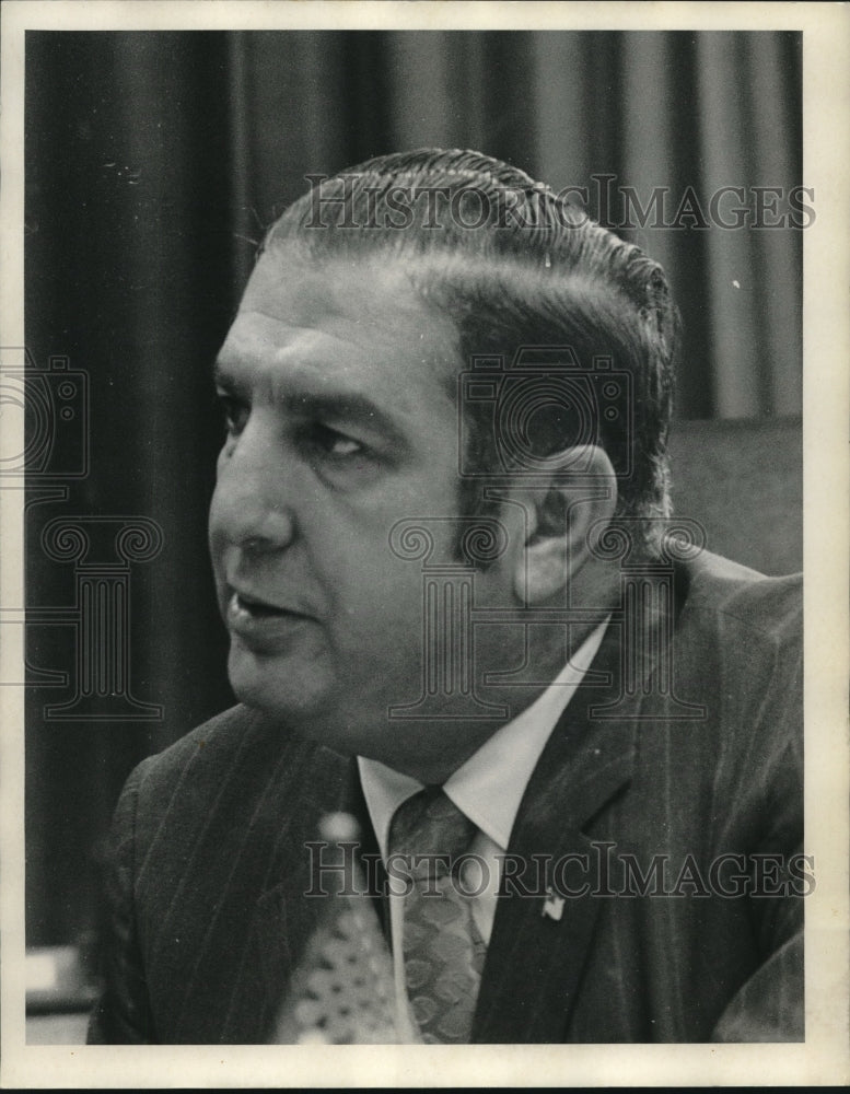 1970 Police Chief Joseph Giarrusso - Historic Images