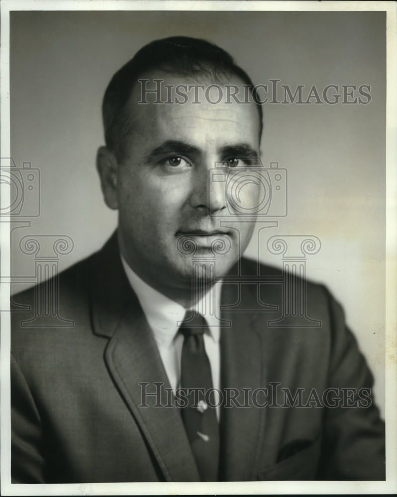 1967 Press Photo State Sen. Adrian Duplantier of Colonial Bank in New Orleans-Historic Images