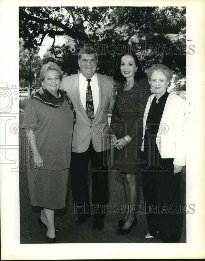 1993 Press Photo Shirley &amp; Nick Giambelluca, Carey Hammett, &amp; Beverly Lore. - Historic Images