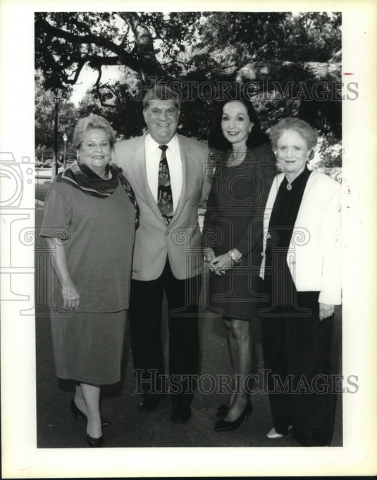 1993 Press Photo Shirley & Nick Giambelluca, Carey Hammett, & Beverly Lore. - Historic Images
