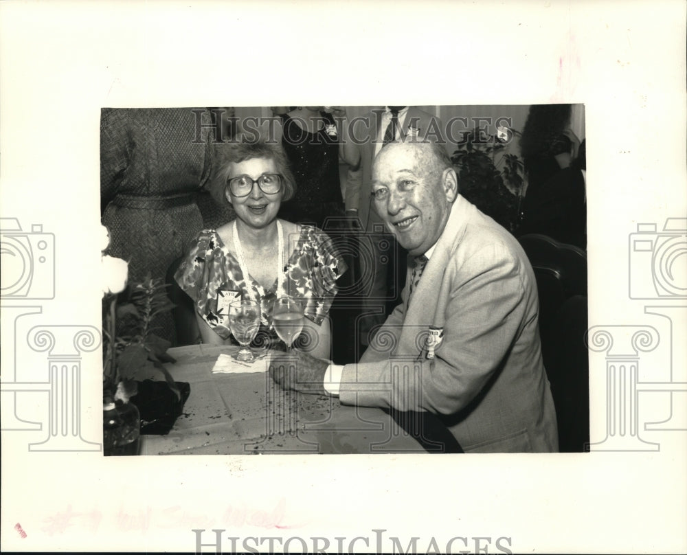 1992 Press Photo Alpha Tau Omega Fraternity- Alumni Party at Pontchartrain Hotel - Historic Images