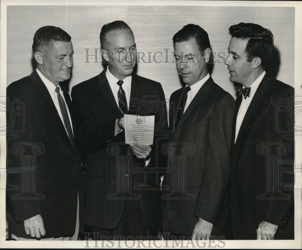 1961 Press Photo Toastmasters 234 Installation of Officers at Kolbs Restaurant - Historic Images