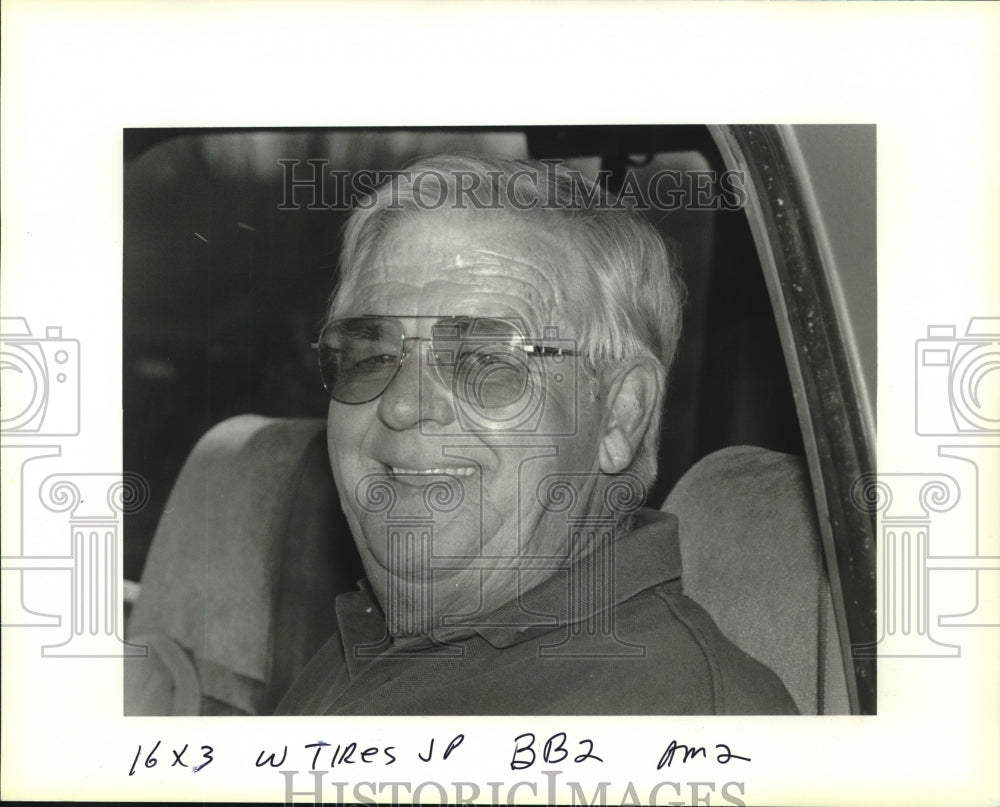 1994 Press Photo Mr. L.J. Chauvin, Owner of U.S. Recycling, Inc. in Louisiana - Historic Images