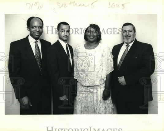 1991 Press Photo Benefactors to the Southern University's Fund Social Event - Historic Images