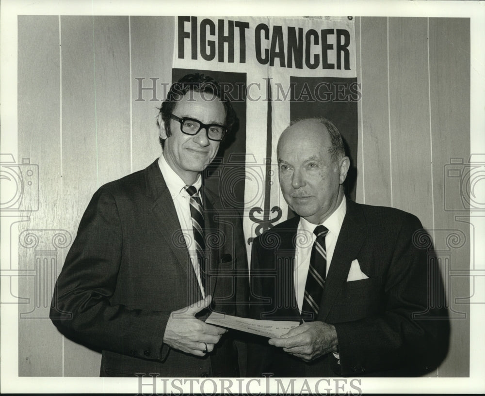 Press Photo Louisiana Division of American Cancer Society- Clinical Grant - Historic Images