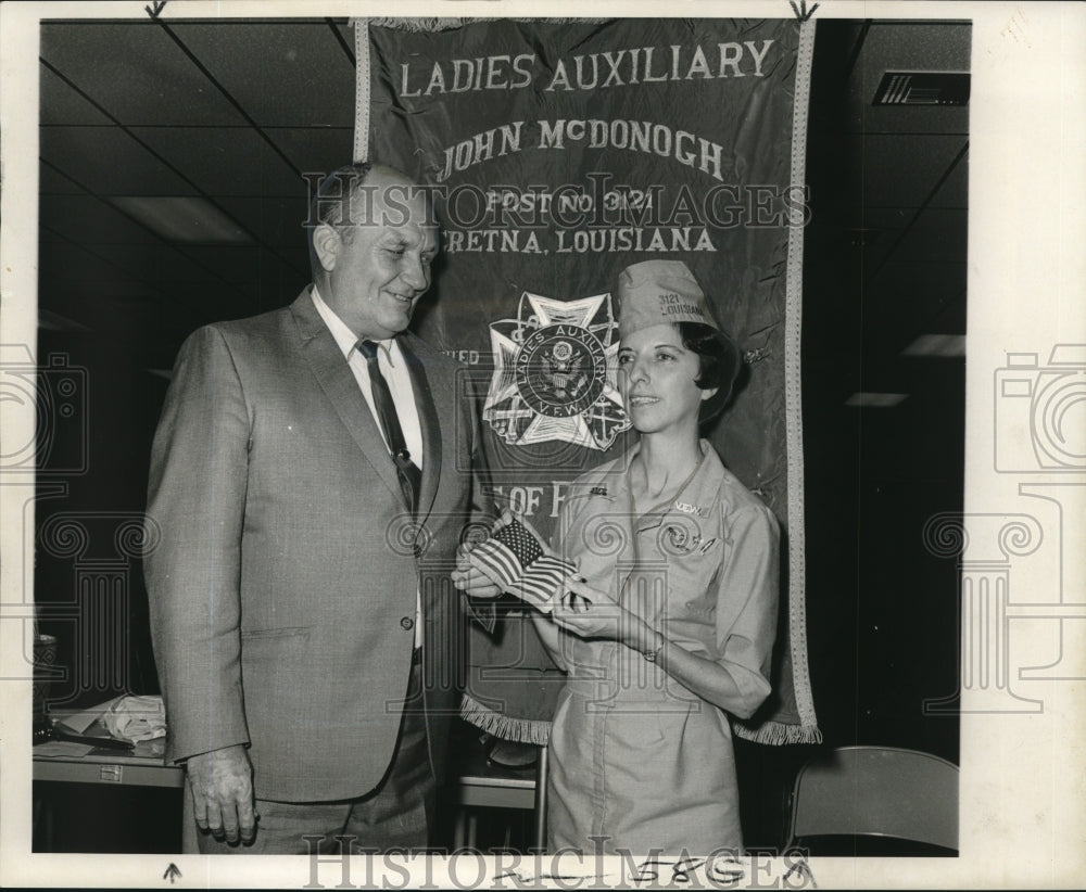 1969 Press Photo Ladies Auxiliary of John McDonogh Post 3121- May Meeting - Historic Images