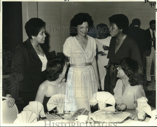 1980 Press Photo New Orleans Chapter of the National Barrister's Wives Gala - Historic Images