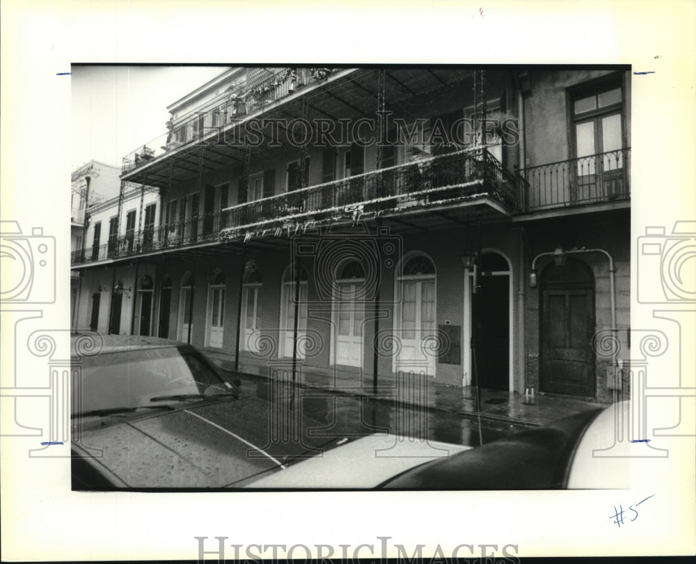 1992 Press Photo 511-15 Governor Nichols Street in the French Quarters - Historic Images