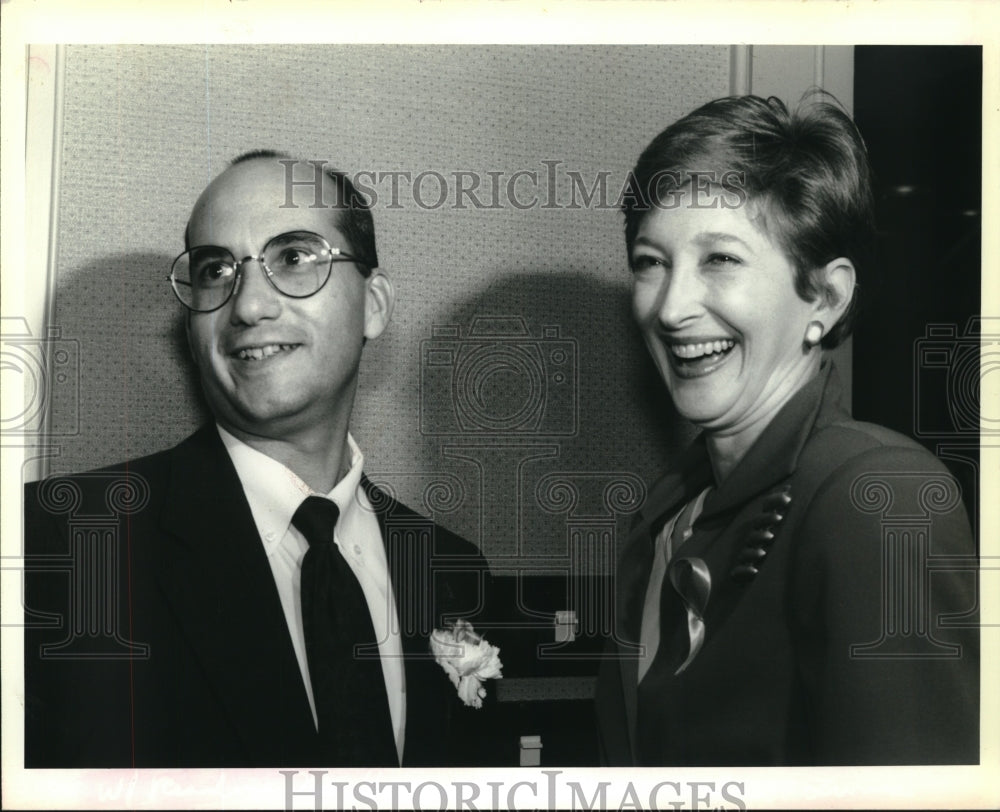 1992 Press Photo Fred Trappey, Beverly Gianna - Historic Images