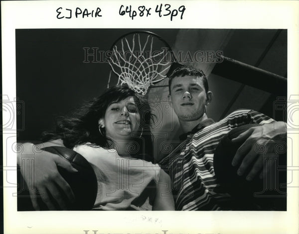1994 East Jefferson Athletes of the Year-Rodnelle Hadley & Neil Reed ...