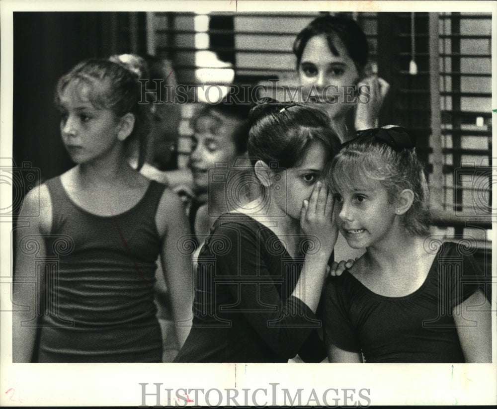 1987 Press Photo Giacobbe Academy of Dance/Delta Festival Ballet Summer workshop - Historic Images