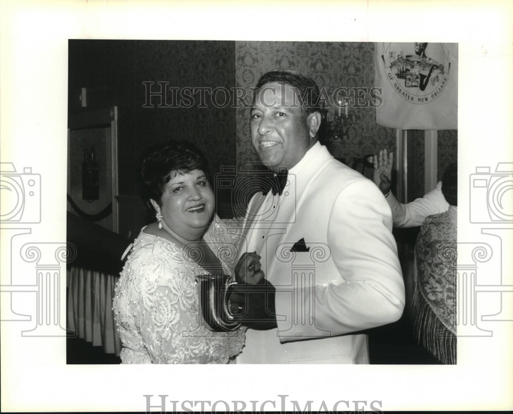 1993 Press Photo Brenda &amp; Walter Glapion at Titan Dance - nob27009 - Historic Images