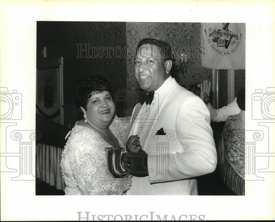 1993 Press Photo Brenda & Walter Glapion at Titan Dance - nob27009 - Historic Images