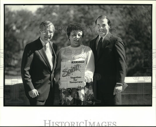 1987 Press Photo New Orleans Spirit, Together for Tomorrow. - Historic Images