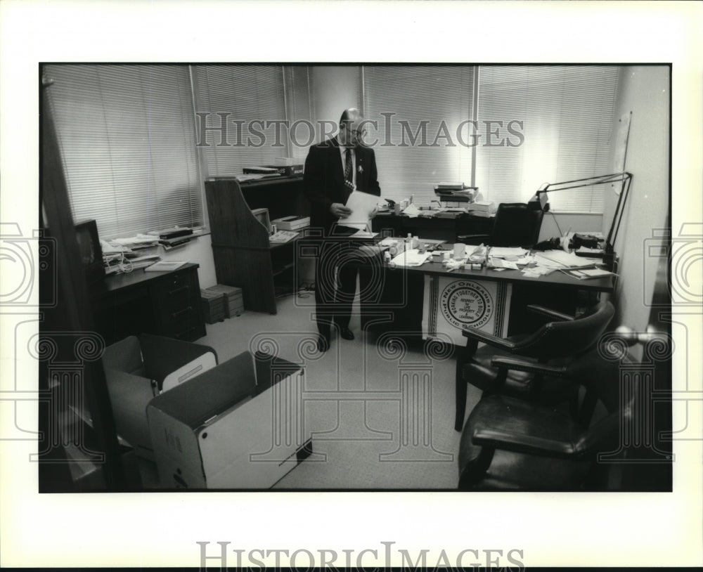 1994 Press Photo Newly elected city councilperson for District D, Roy Glapion. - Historic Images