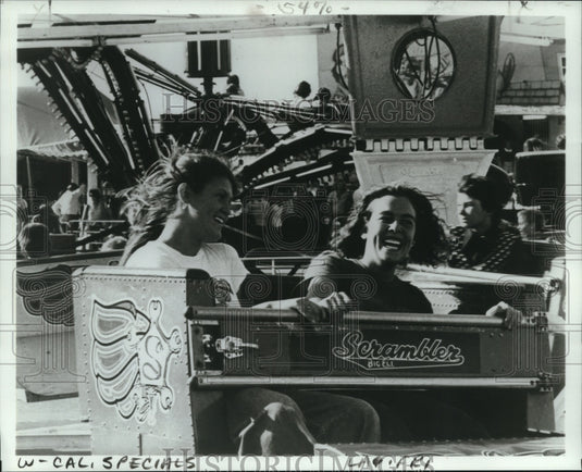 1990 Press Photo Greater New Orleans Fun Fair, Pontchartrain Beach - Historic Images
