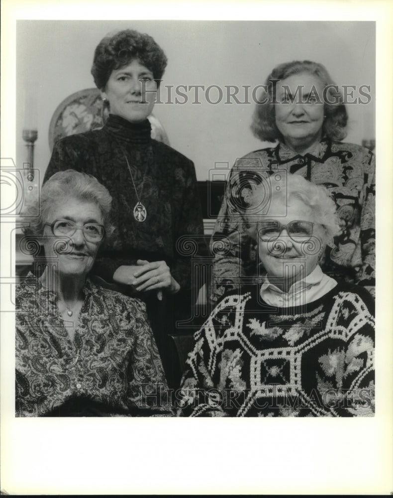 1992 Press Photo President and Officers of American Pen Women - nob27210 - Historic Images