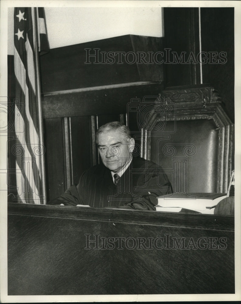 1969 Judge Edward A. Haggerty at court - Historic Images