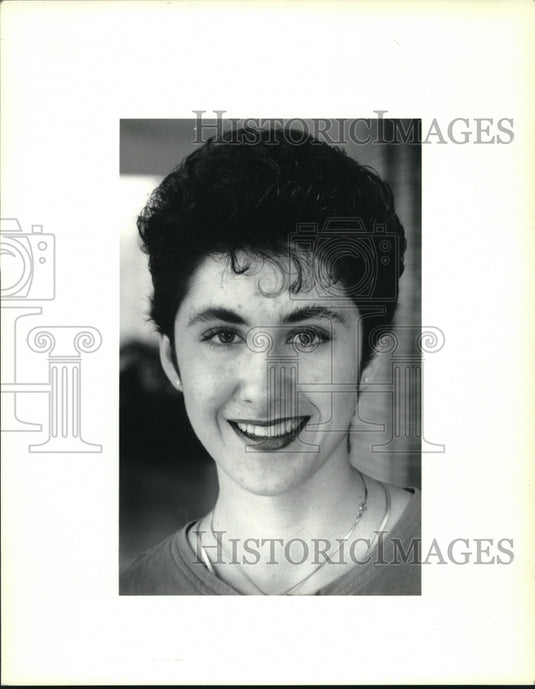 1992 Press Photo Brooke Gianelloni, Louisiana College Student - Historic Images