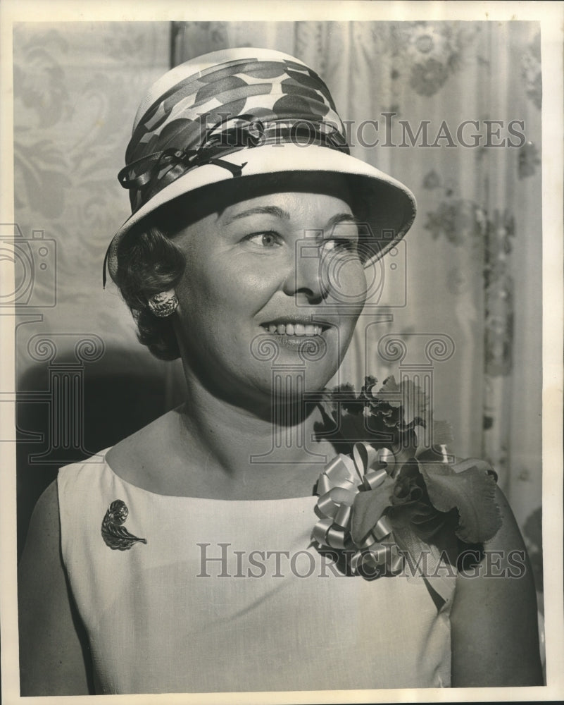 1962 Press Photo Mrs. Frank Hays, new president-New Orleans Geological Auxiliary - Historic Images