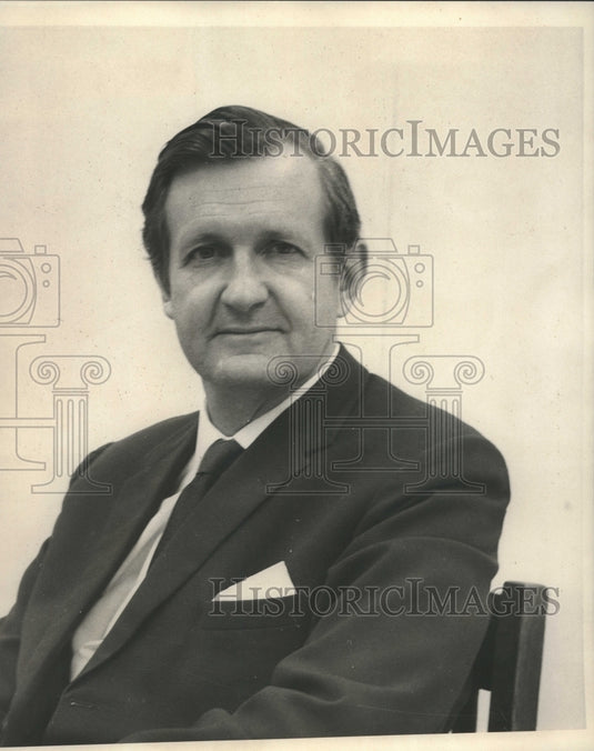 1968 Press Photo Andries M. Grobler, Consul-General- South Africa in New Orleans - Historic Images
