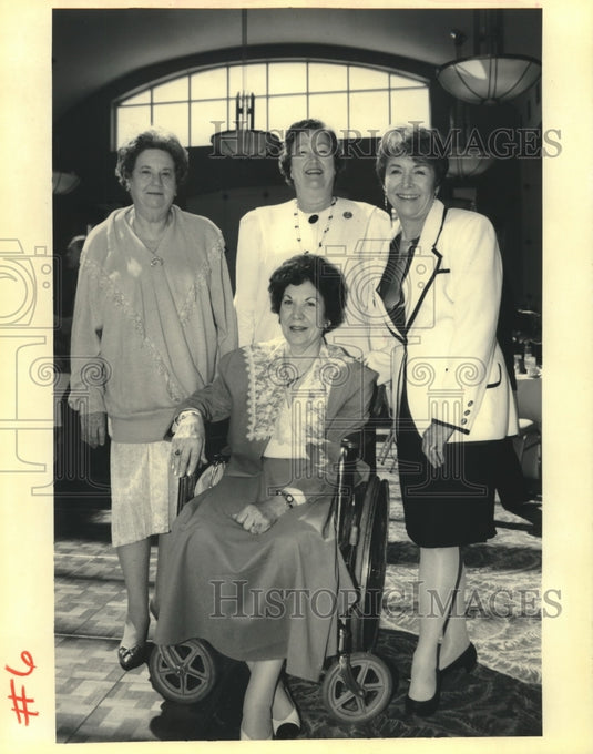 1992 Press Photo Officers and Members of the Freedom Foundation - nob27478 - Historic Images