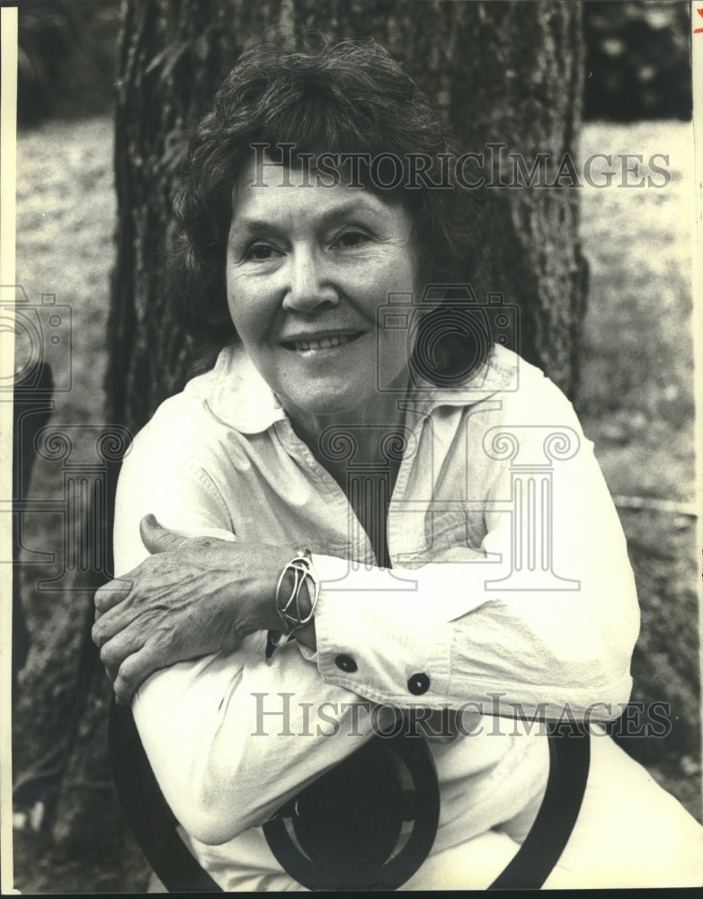 1982 Press Photo Greenville novelist Josephine Haxton - nob27497 - Historic Images