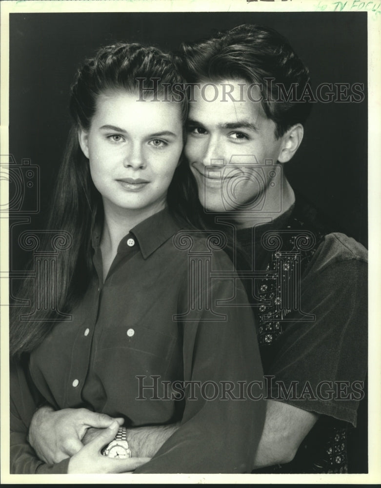 1992 Heather Tom and Scott Reeves on Young and Restless - nob27534 ...