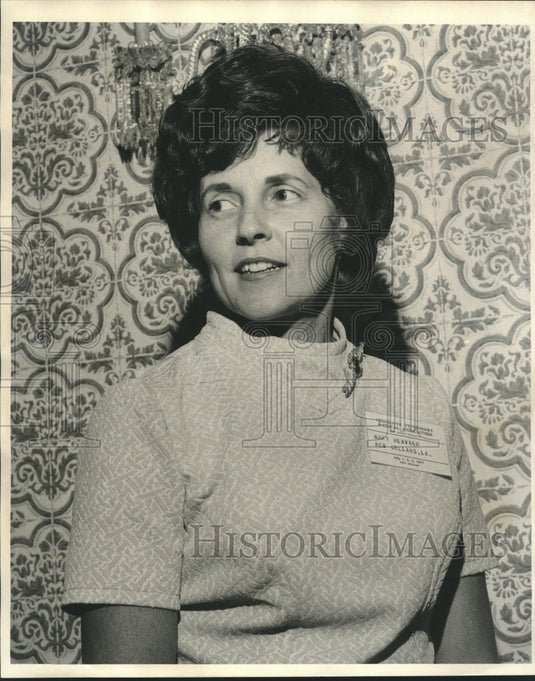 1971 Press Photo Mrs. Mary Heavner - nob27540 - Historic Images